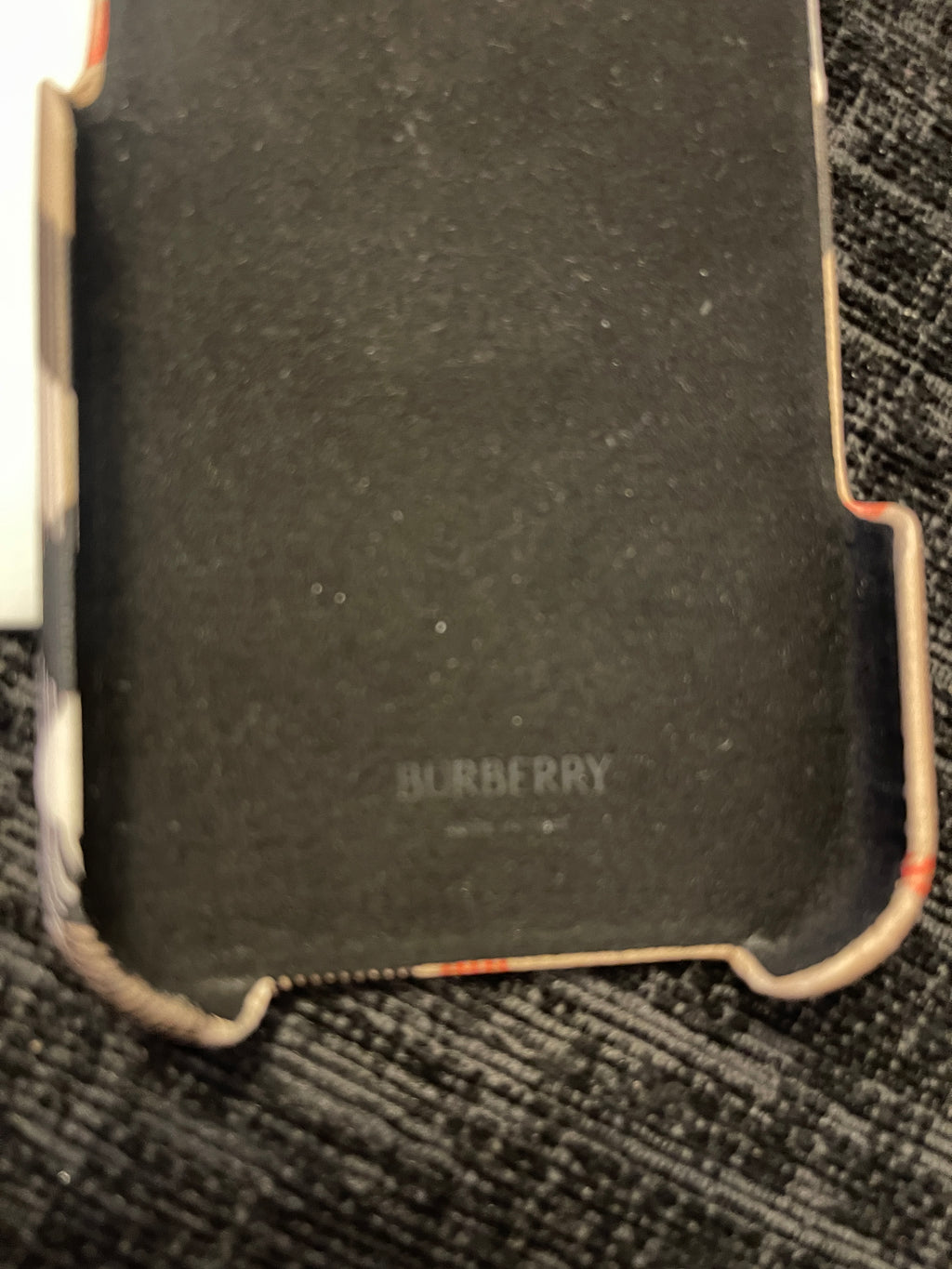 Burberry IPhone 16 Pro case