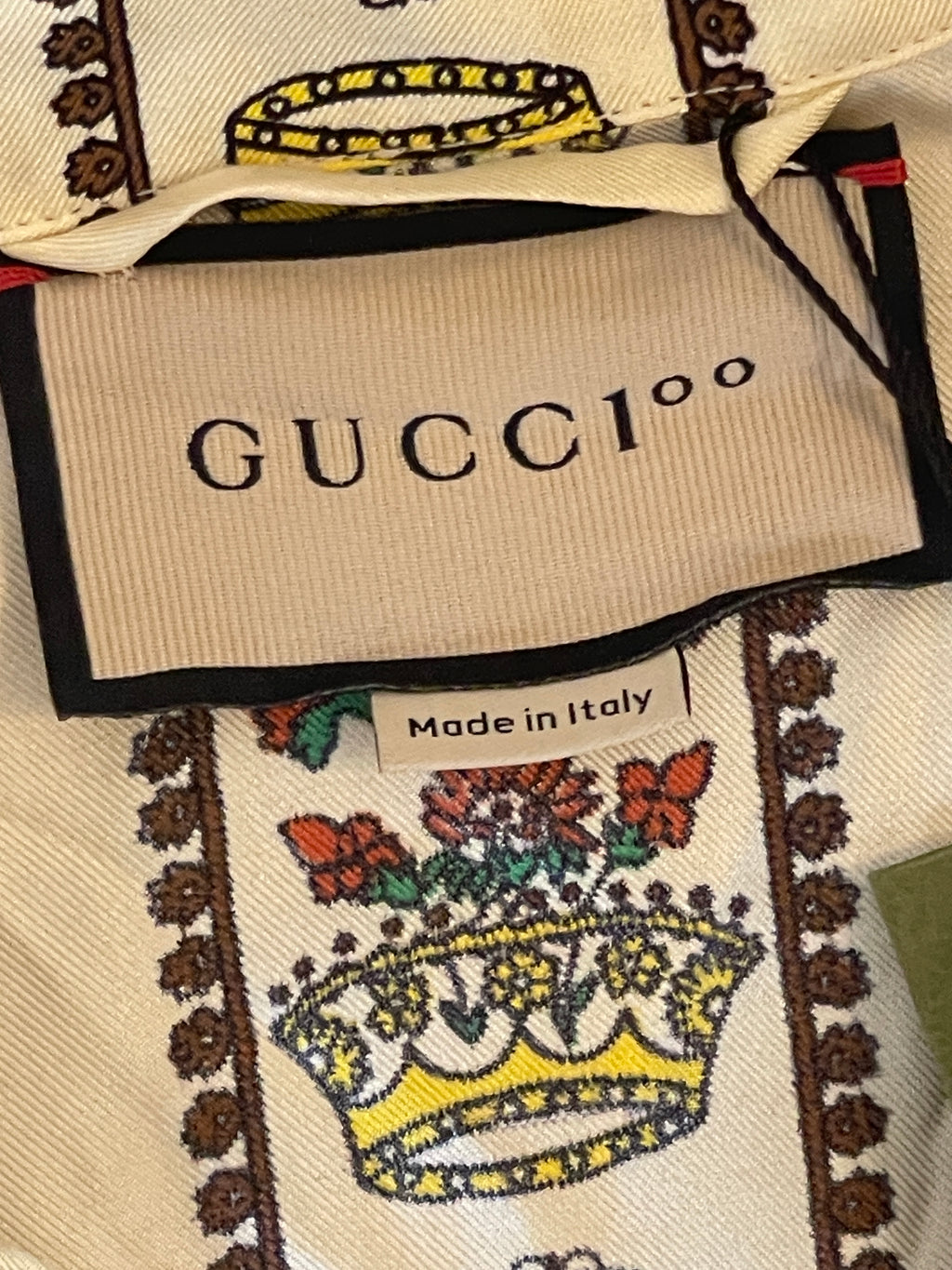 Gucci Two-Piece Silk Trouser Set