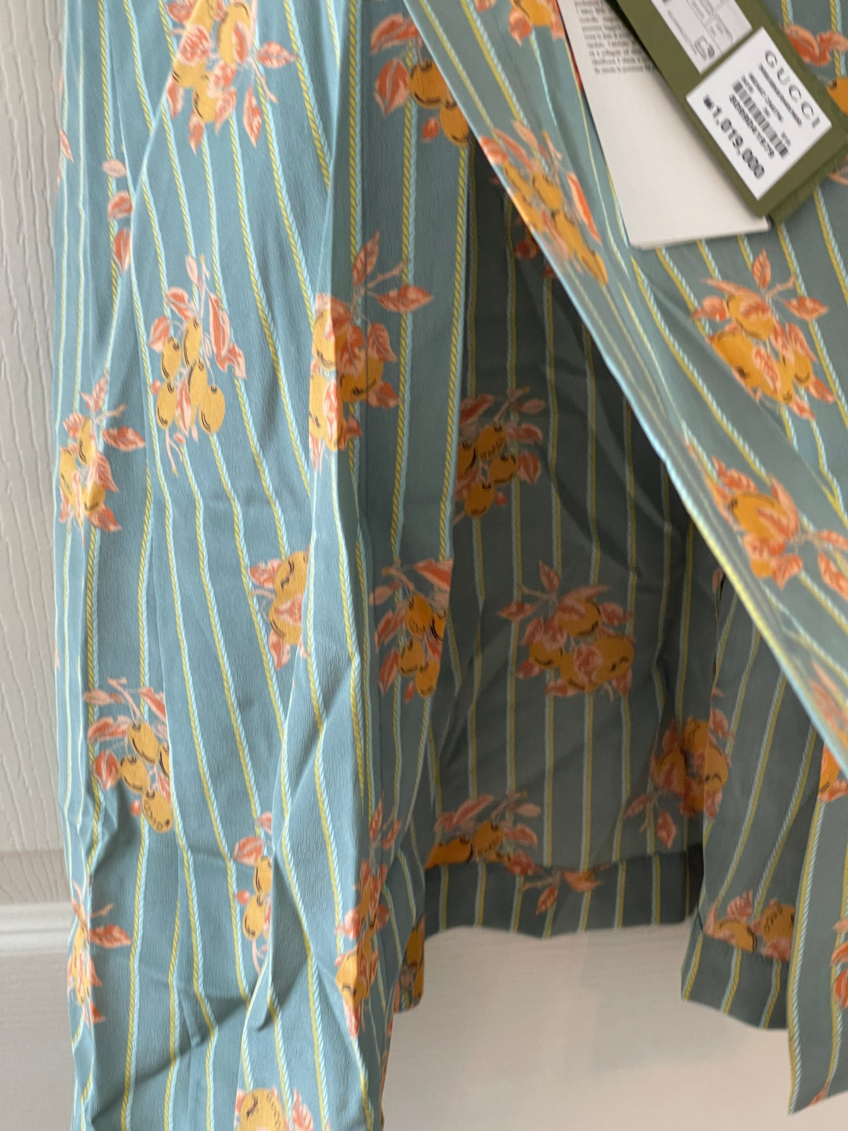 Gucci Silk Kaftan Dress