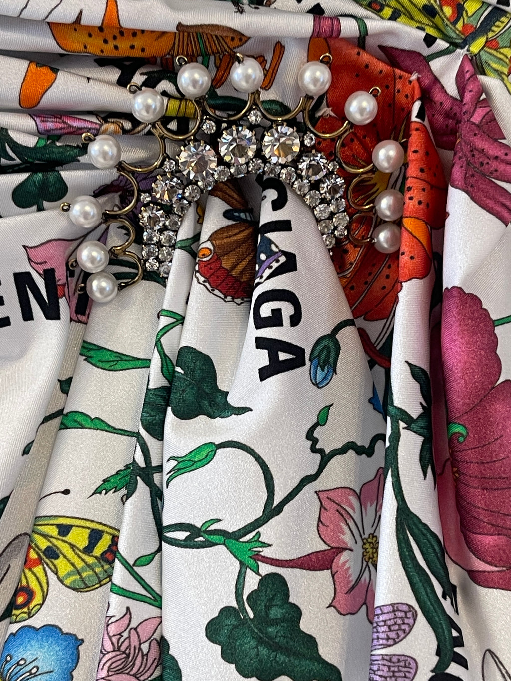 Gucci x Balenciaga Collaboration Flora Top