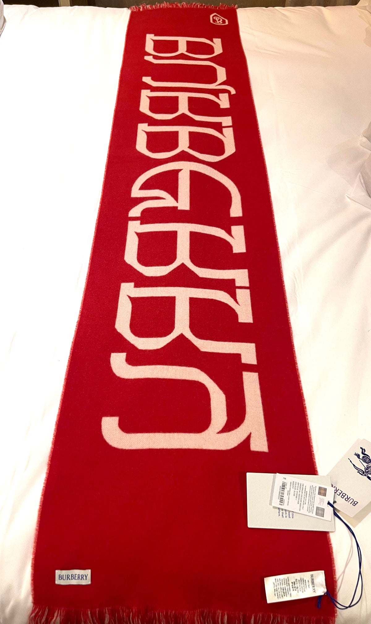 Burberry Large Wool Scarf