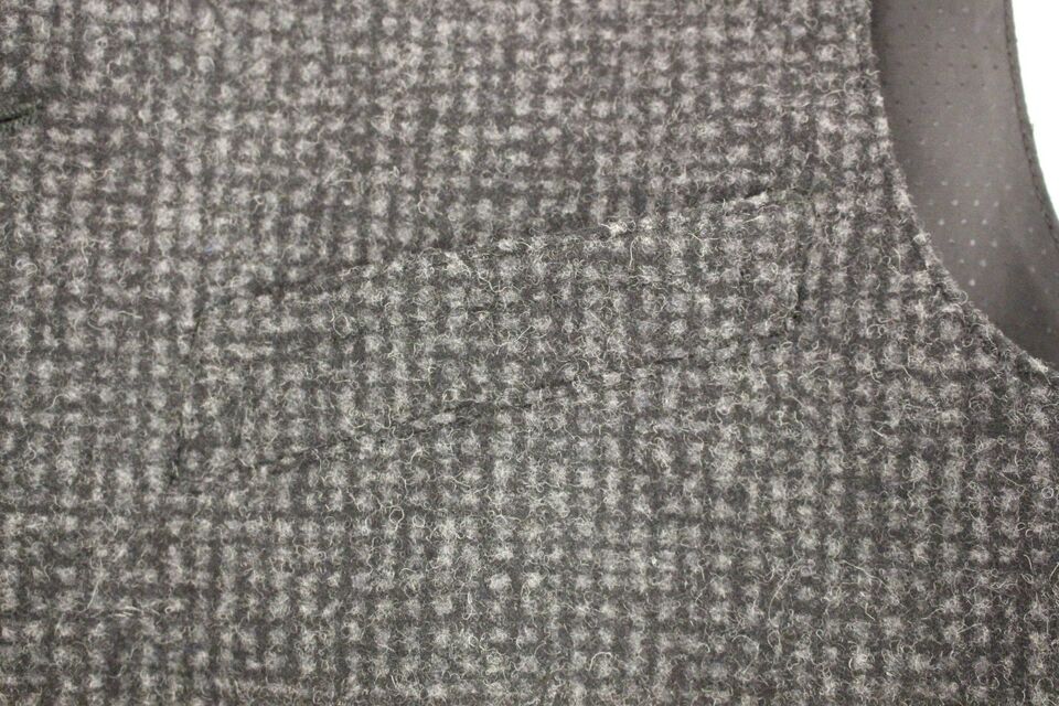 Dolce & Gabbana Gray Wool Blend Vest Gilet Weste