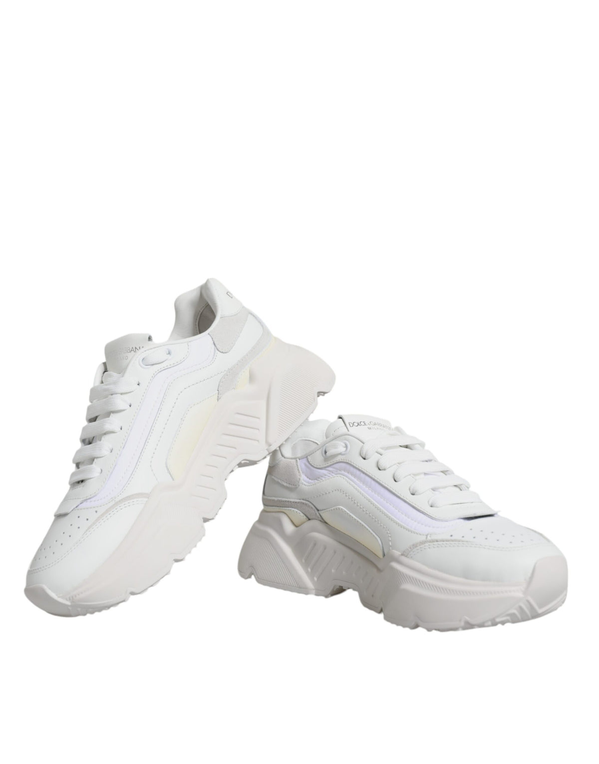 Dolce & Gabbana White Daymaster Low Top Sneakers Shoes