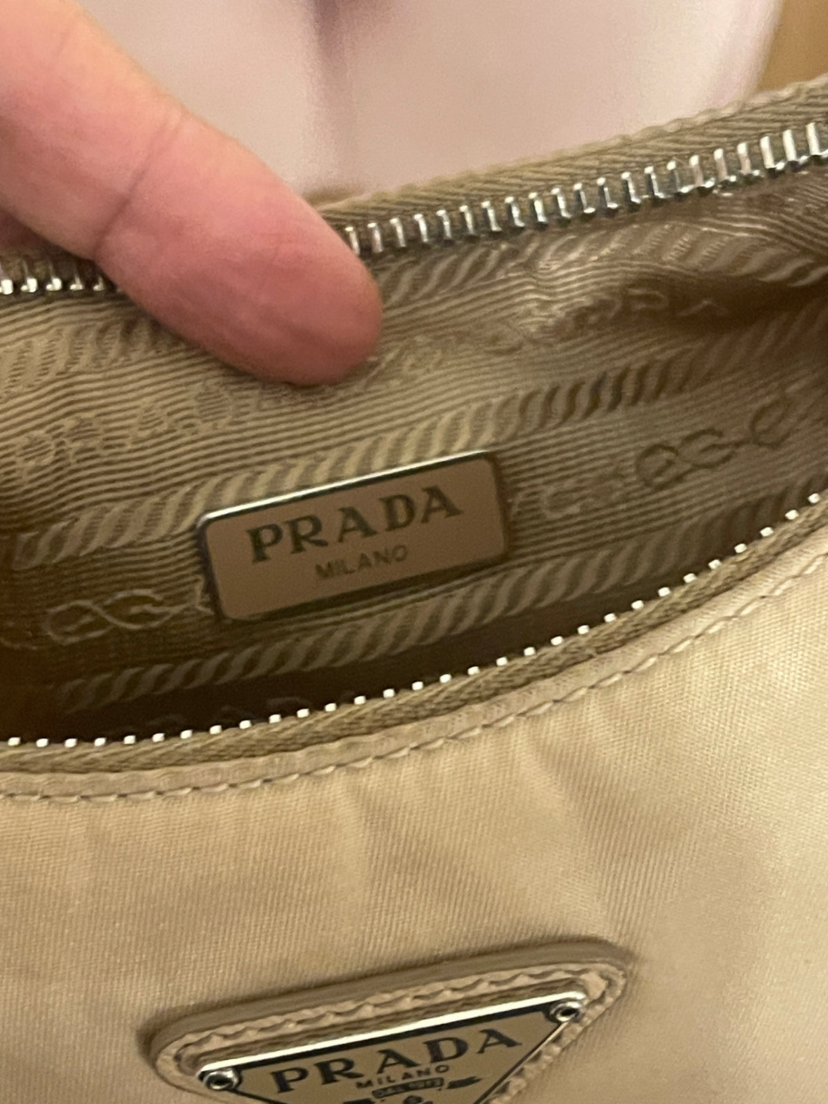 Prada Re-Edition 2005 cloth crossbody bag