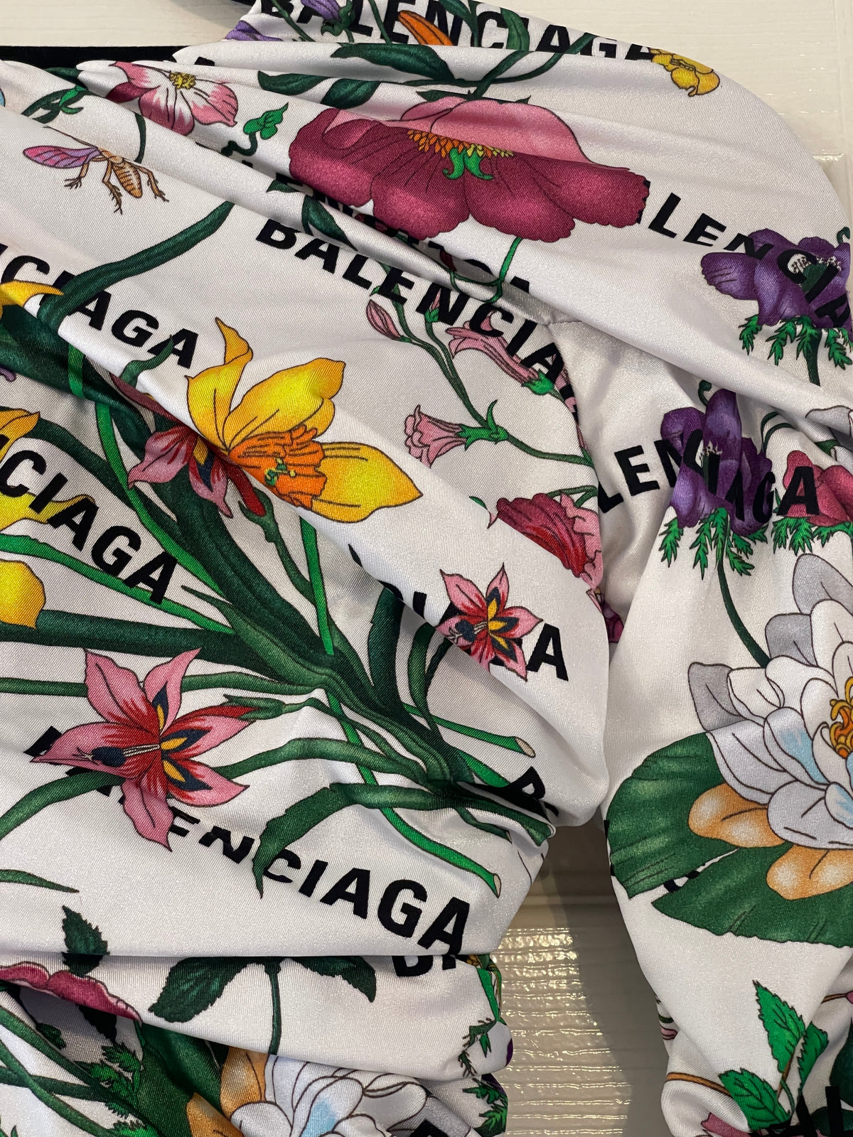 Gucci x Balenciaga Collaboration Flora Top
