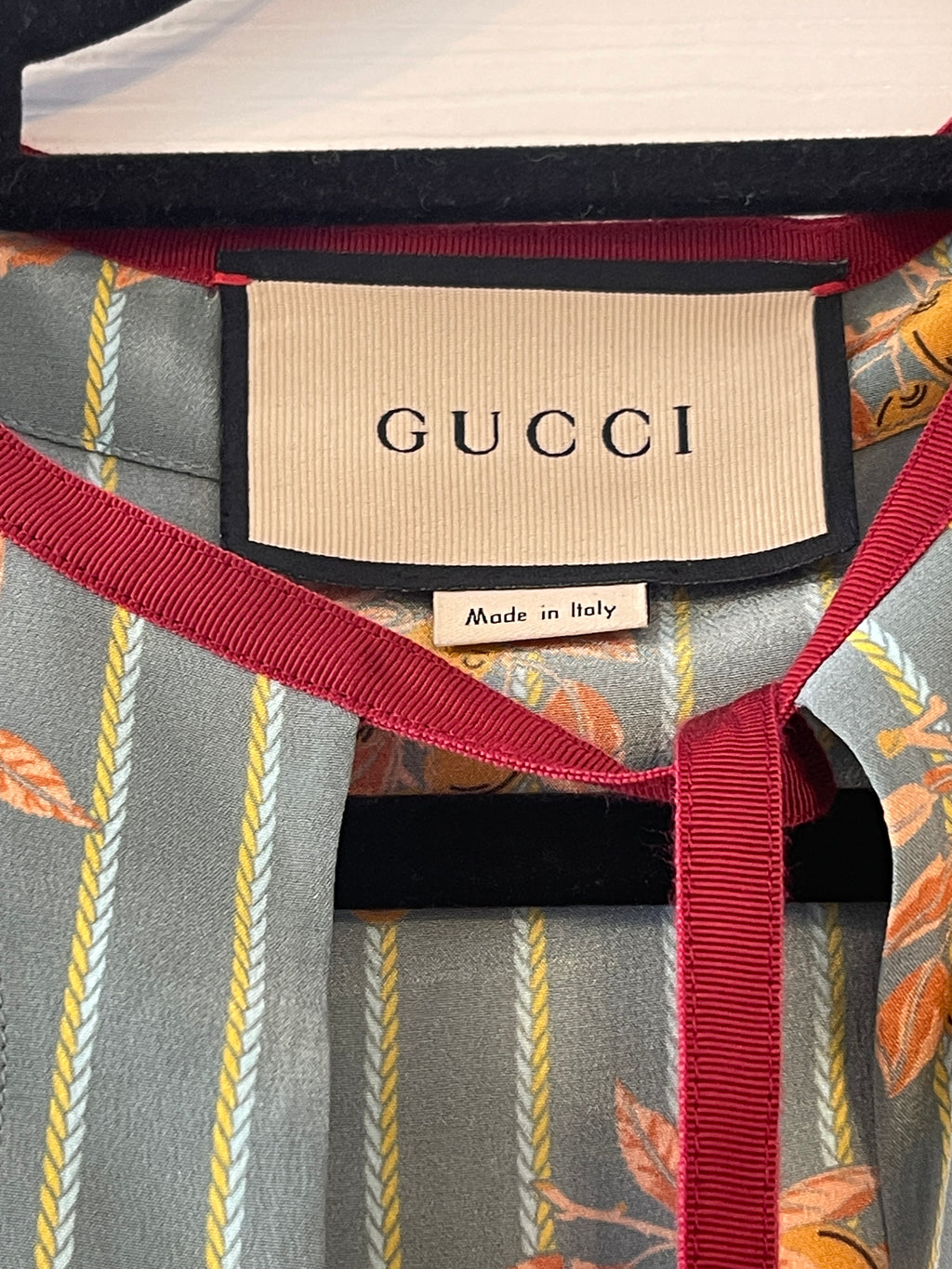Gucci Silk Kaftan Dress