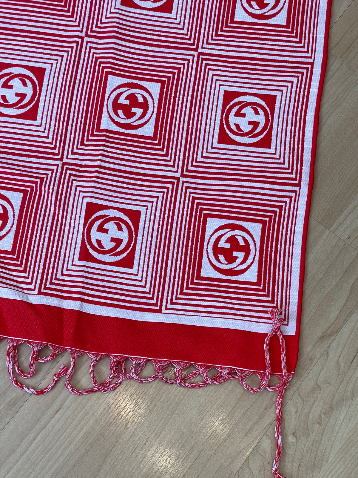 Gucci rug, blanket, tablecloth