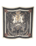 Dolce & Gabbana Multicolor Printed Cashmere Foulard Scarf