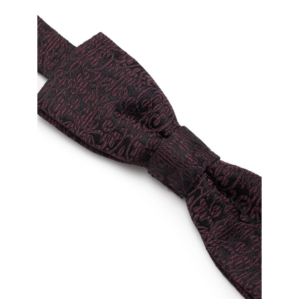 Dolce & Gabbana Black Silk Bowtie