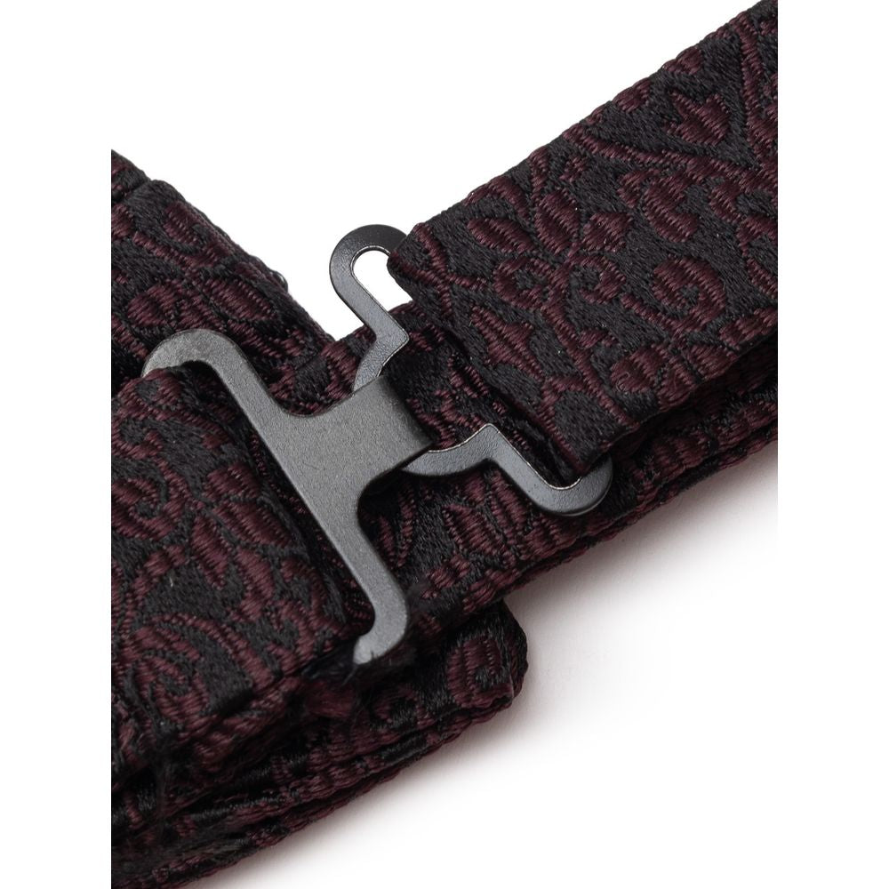 Dolce & Gabbana Black Silk Bowtie