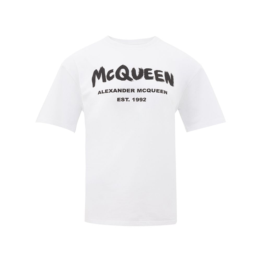Alexander McQueen White Cotton T-Shirt