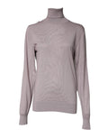 Dolce & Gabbana Brown Cashmere Turtleneck Pullover Sweater