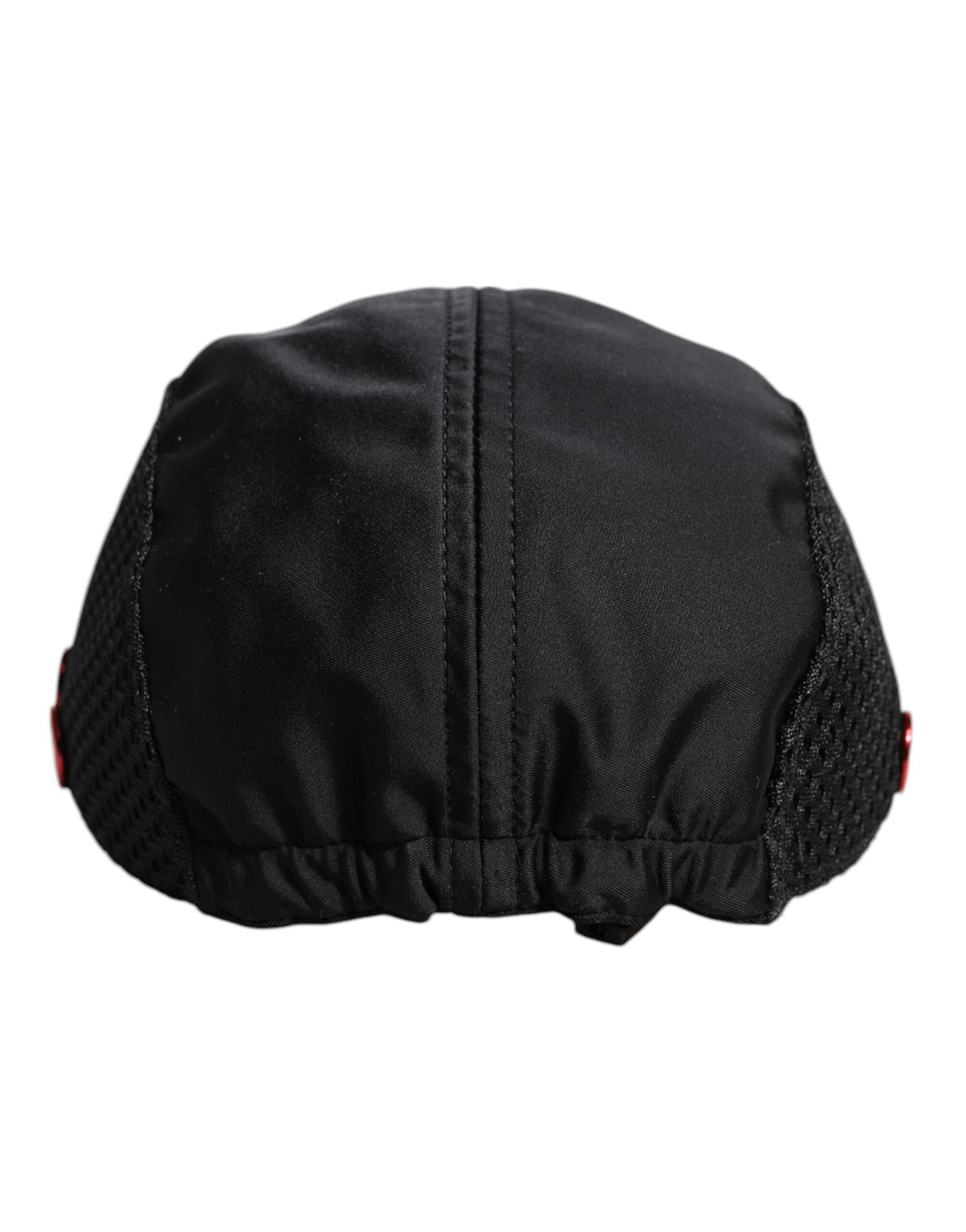 Dolce & Gabbana Black Nylon DG Logo 6 Panels Baseball Cap