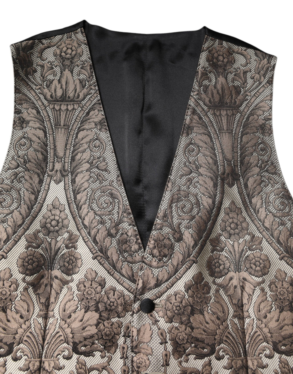 Dolce & Gabbana Multicolor Jacquard Single Breasted 3 Piece Suit
