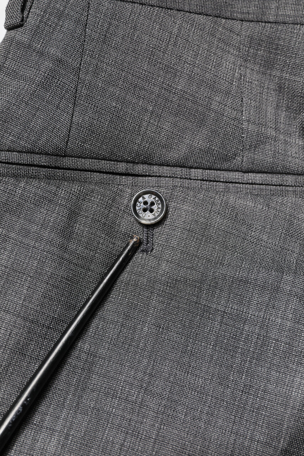 Dolce & Gabbana Gray Wool Single Breasted 2 Piece Suit