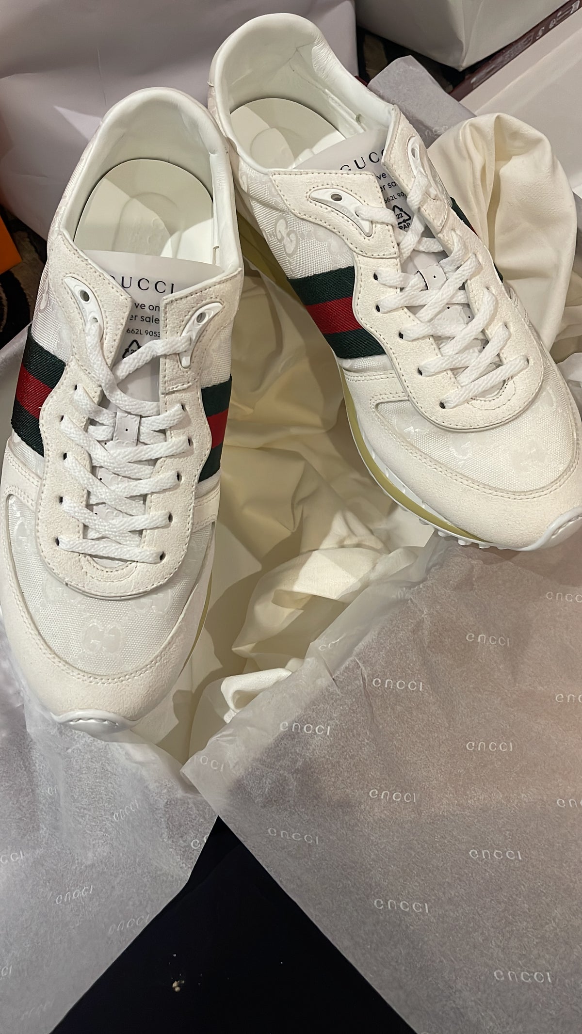 Gucci Web ReMotion Trainers