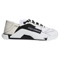 Dolce & Gabbana White Black Low Top NS1 Sneakers Shoes