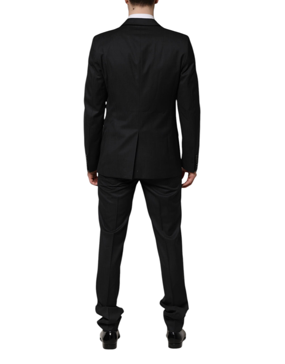 Dolce & Gabbana Dark Gray MARTINI 2 Pc Single Breasted Suit