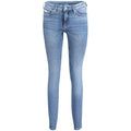 Calvin Klein Blu Cotton Women Jeans