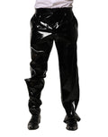 Dolce & Gabbana Black Nylon Straight Men Pants