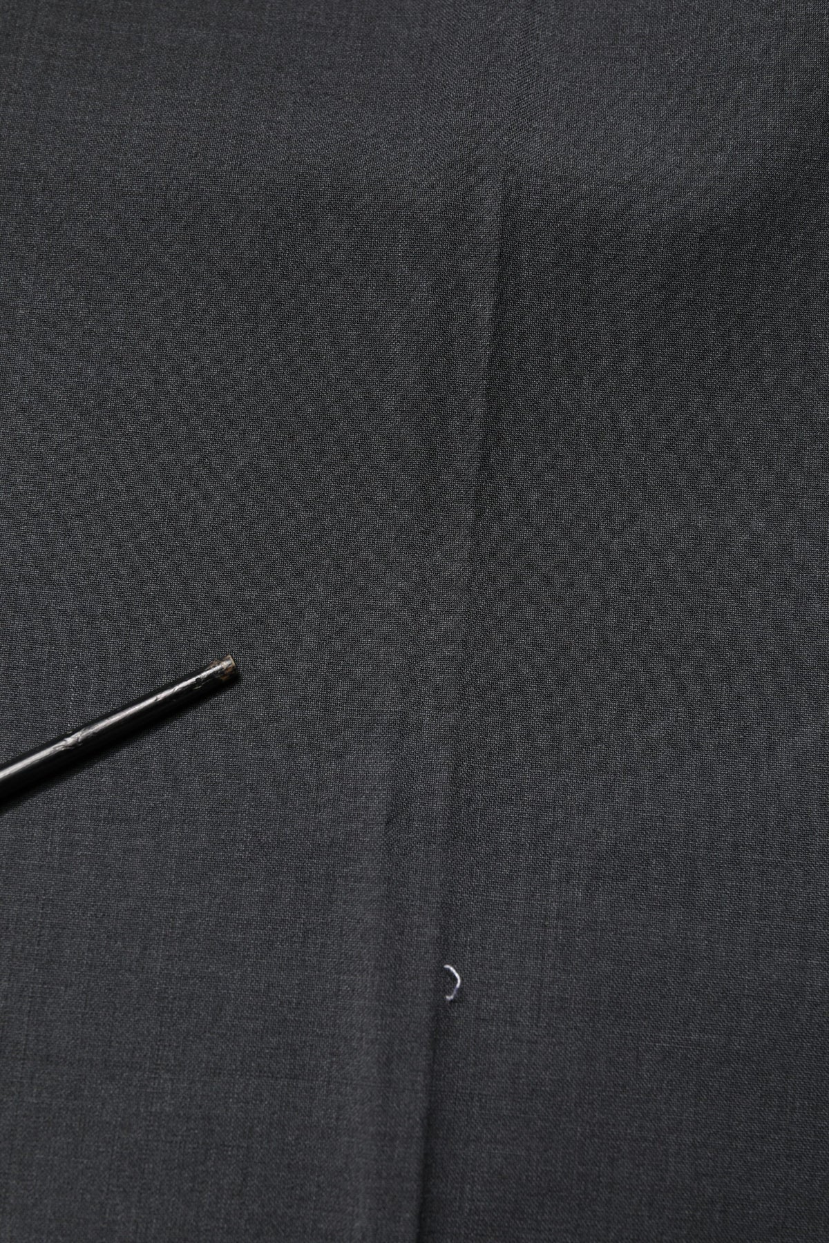 Dolce & Gabbana Black Wool Dress Slim Formal Pants