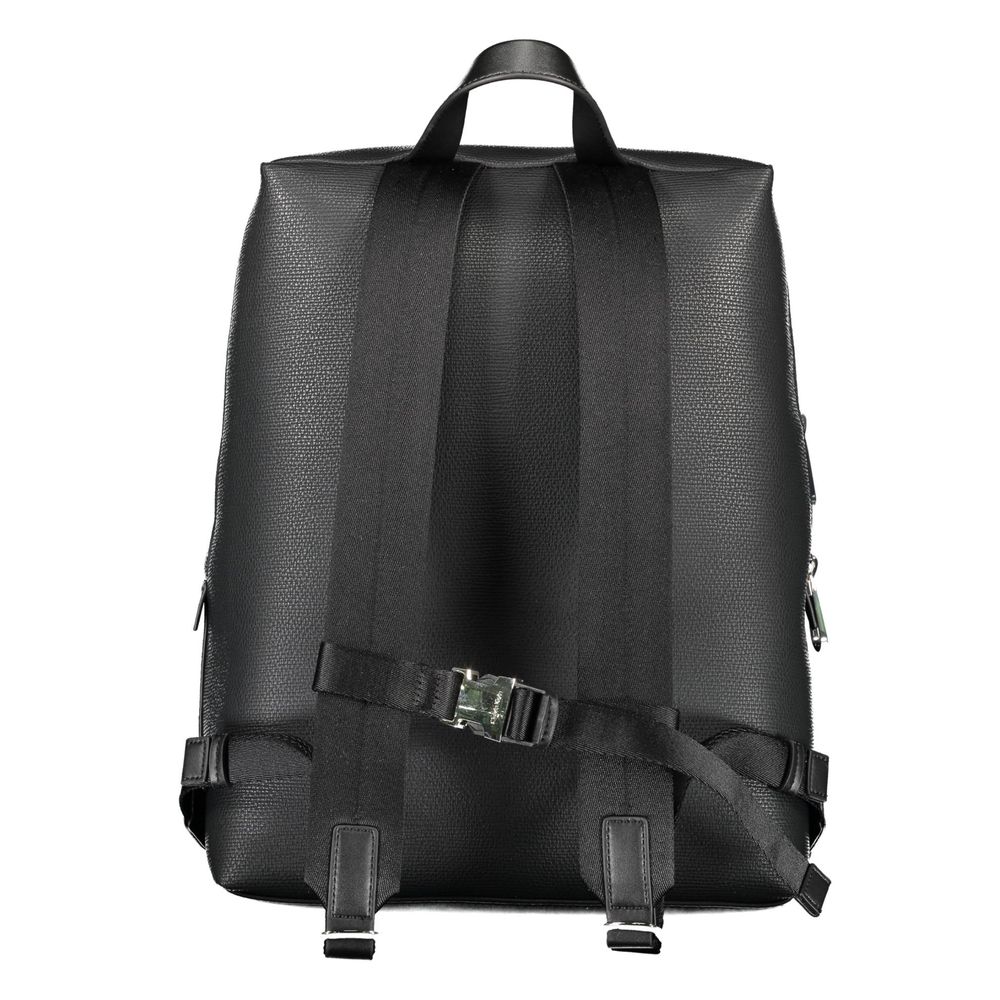Calvin Klein Nero Polyester Men Backpack