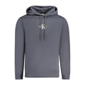 Calvin Klein Blu Cotton Men Sweatshirt