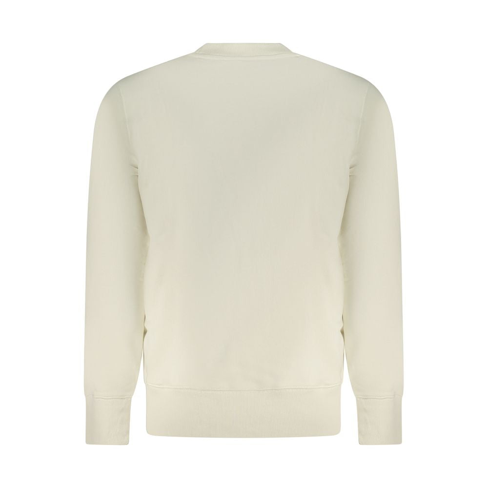 Calvin Klein Beige Cotton Men's Sweatshirt