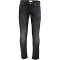 Calvin Klein Black Cotton Men's Slim-Fit Jeans