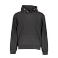 Calvin Klein Black Cotton Men's Sweatshirt with Hood
