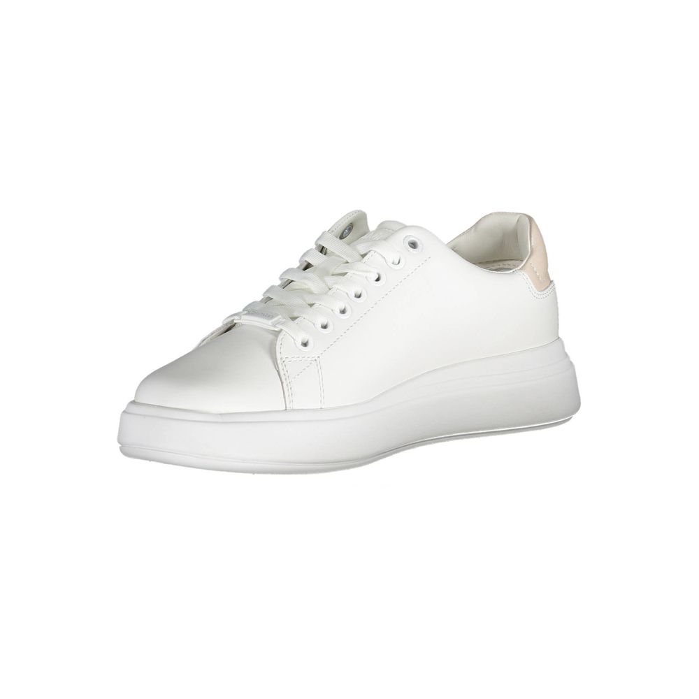 Calvin Klein Bianco Pelle Donna Sneaker