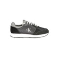 Calvin Klein Black Polyurethane Men Sneaker