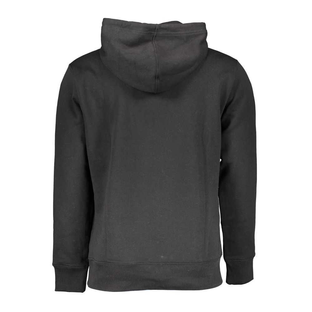 Calvin Klein Black Cotton Men Sweatshirt