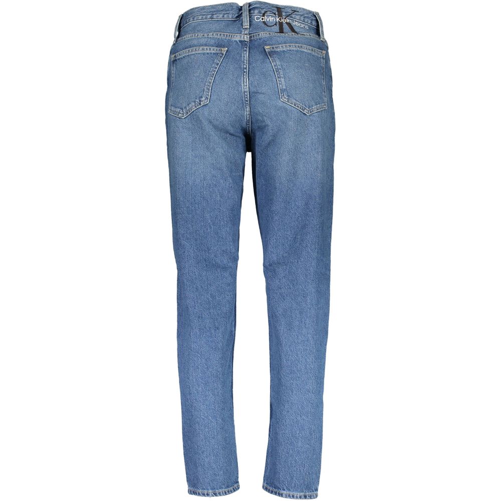 Calvin Klein Blu Cotton Women Jeans