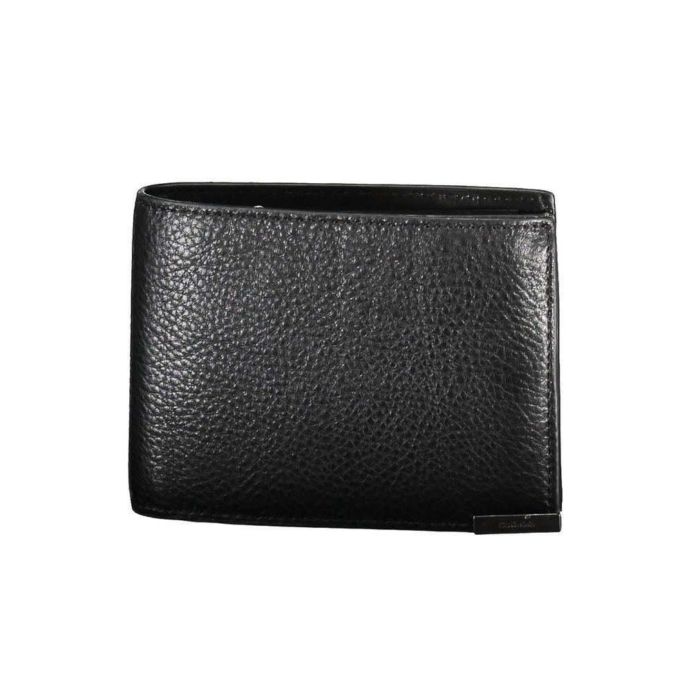 Calvin Klein Black Leather Men Wallet