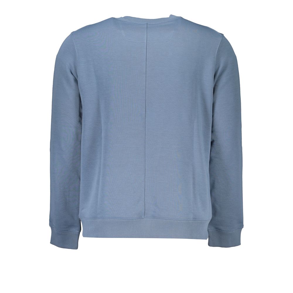 Calvin Klein Blue Polyester Men Sweatshirt