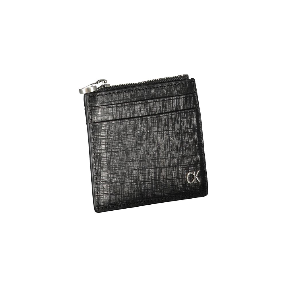 Calvin Klein Nero Leather Men Cardholder