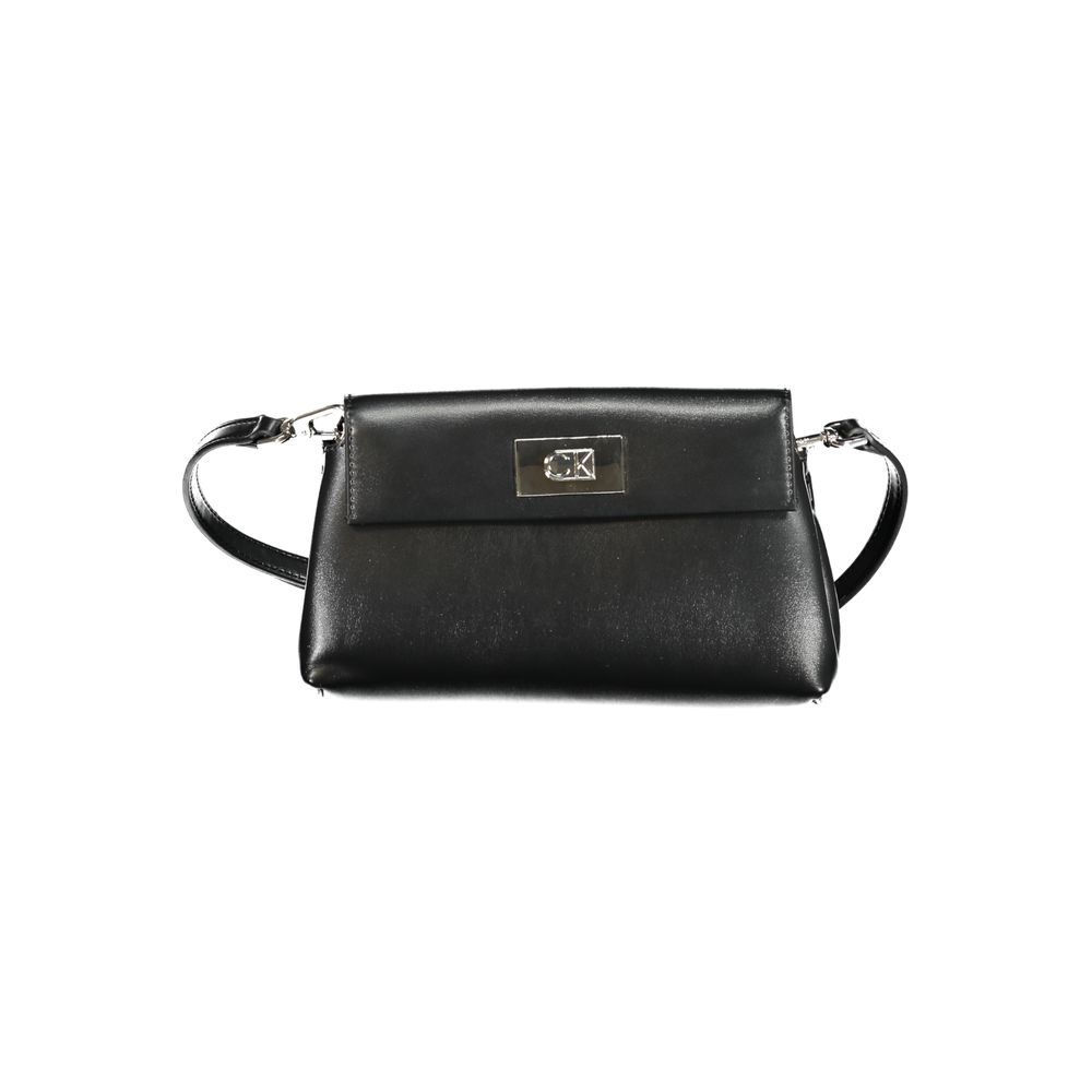 Calvin Klein Black Polyester Women Handbag