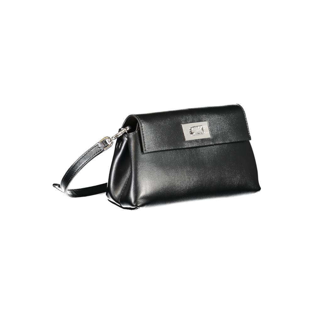 Calvin Klein Black Polyester Women Handbag