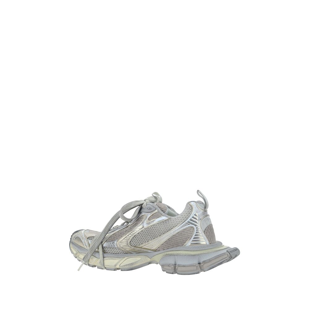 Balenciaga Gray Polyester Athletic Sneakers