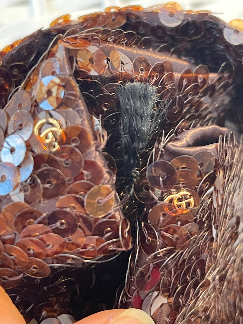 Gucci Long Sequinned Gloves