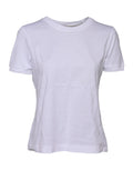 Dolce & Gabbana White Cotton Round Neck Short Sleeves T-shirt