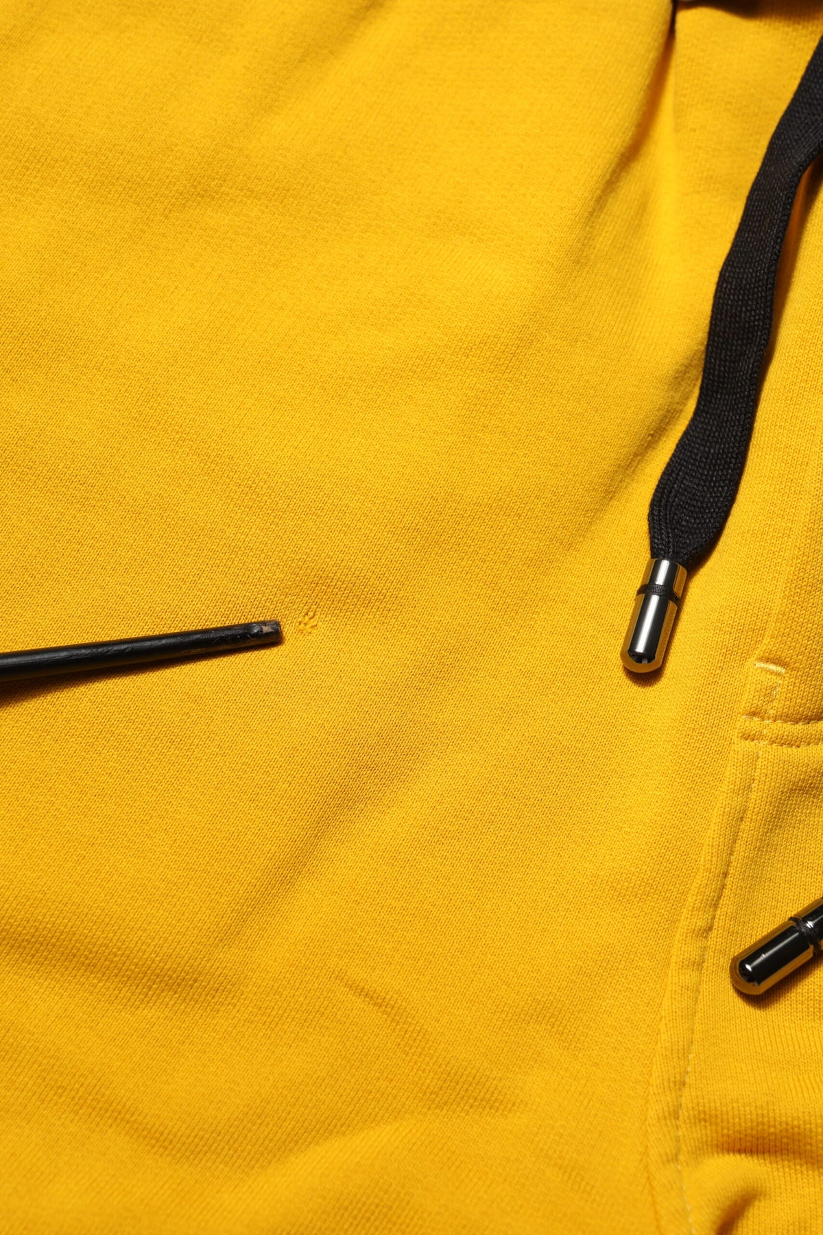 Dolce & Gabbana Yellow Cotton Logo Sweatpants Jogger Pants