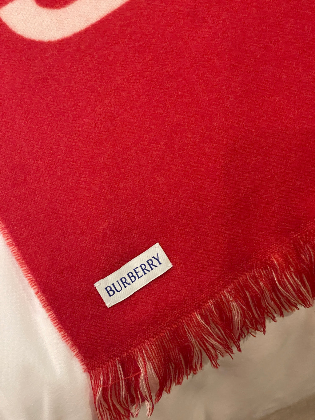 Burberry Large Wool Scarf