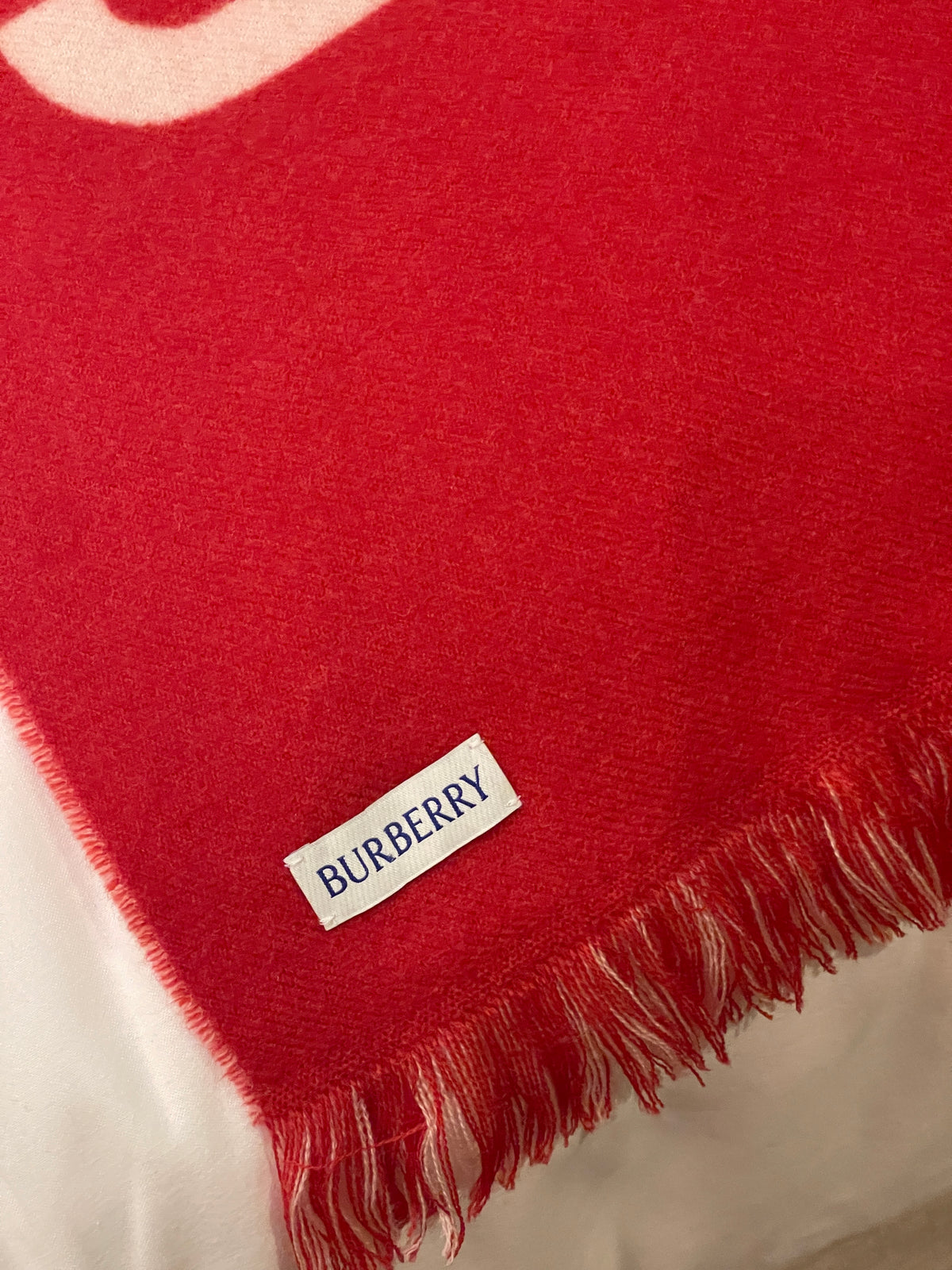 Burberry Large Wool Scarf