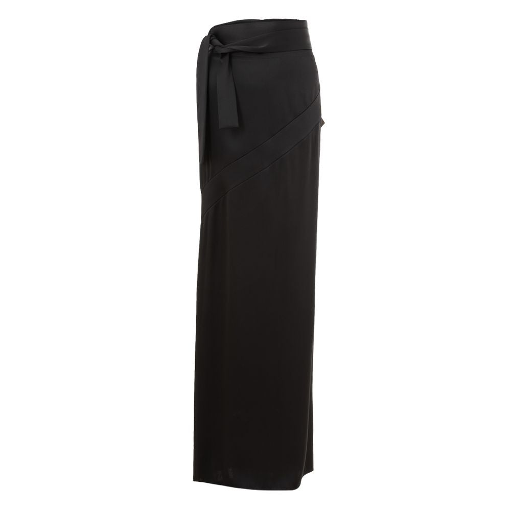 Tom Ford Black Acetate Long Skirt