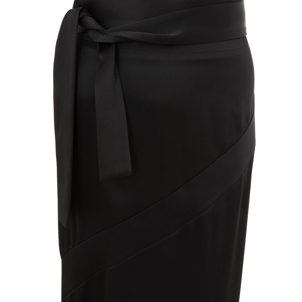 Tom Ford Black Acetate Long Skirt
