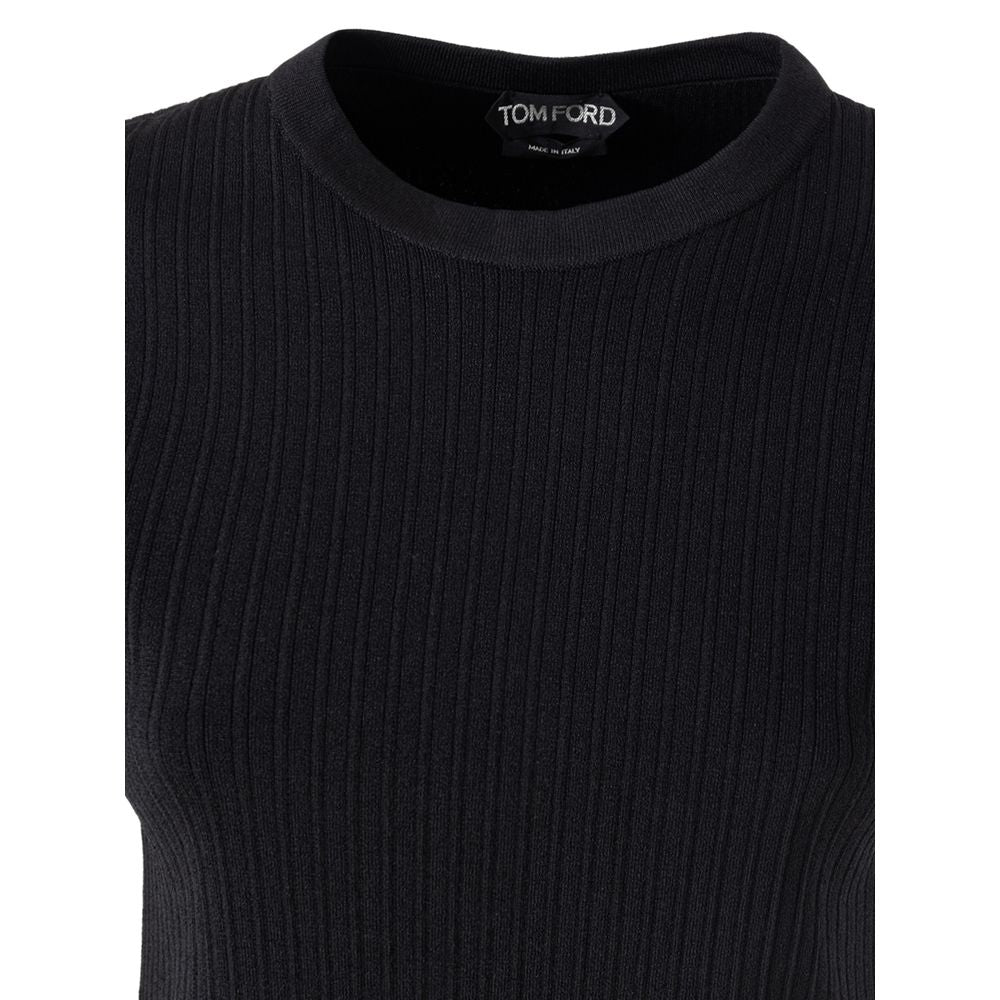 Tom Ford Black Silk T-Shirt