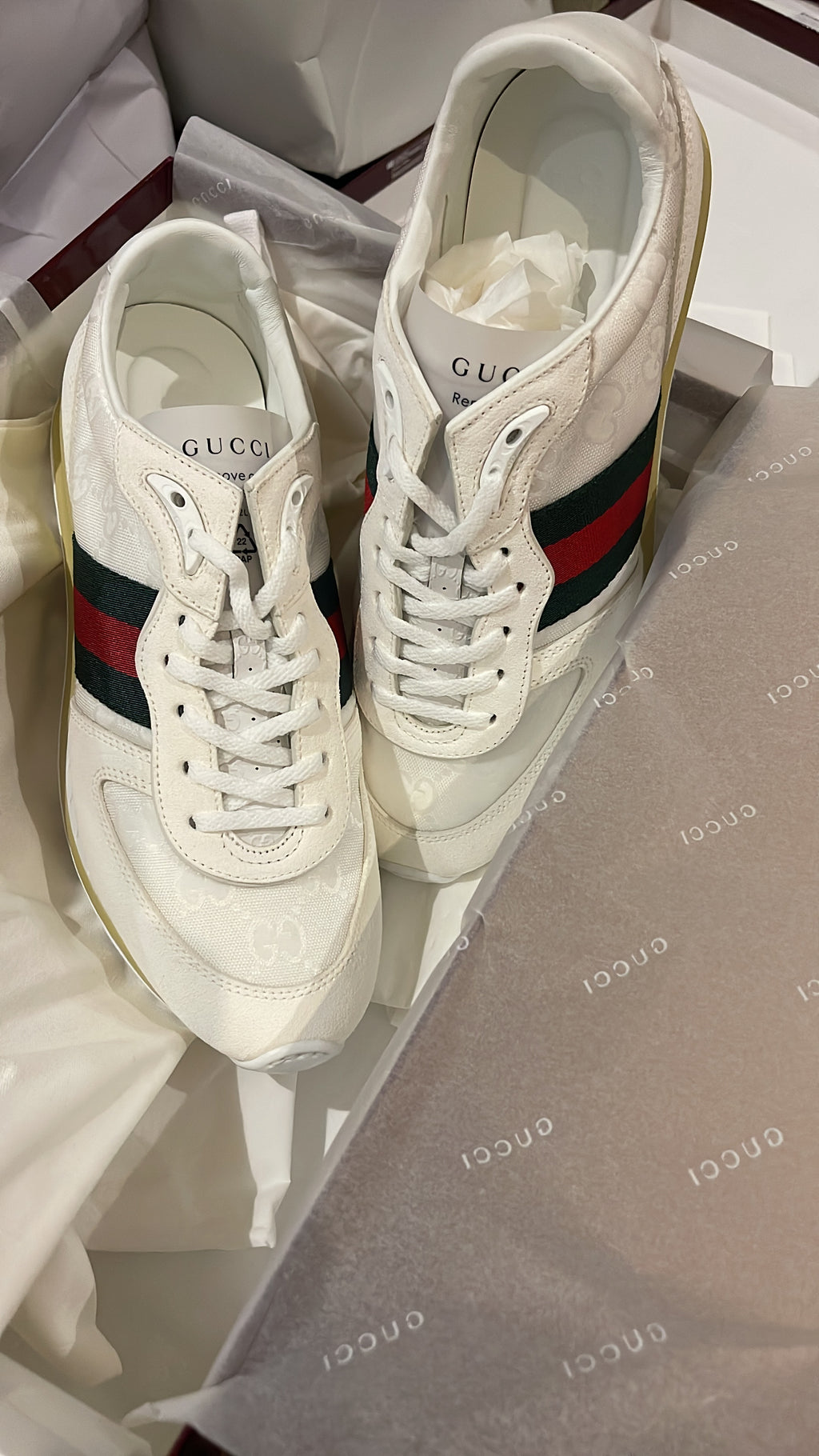 Gucci Web ReMotion Trainers