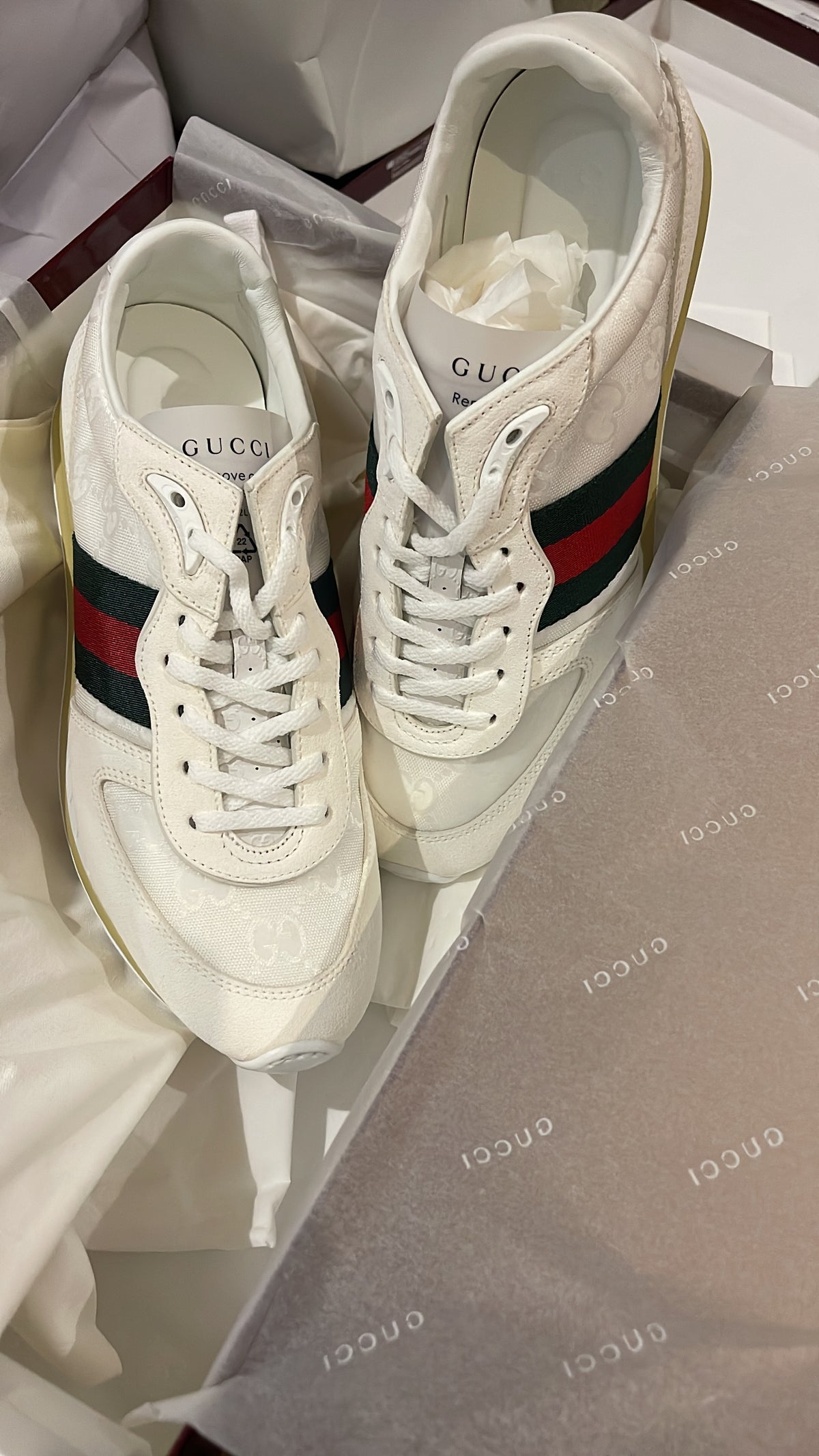 Gucci Web ReMotion Trainers
